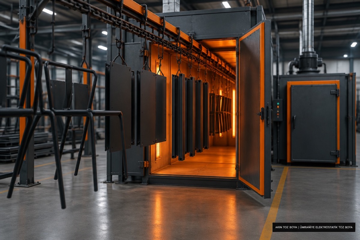 Ümraniye Elektrostatik Toz Boya ve Fırın Boya Çözümleri